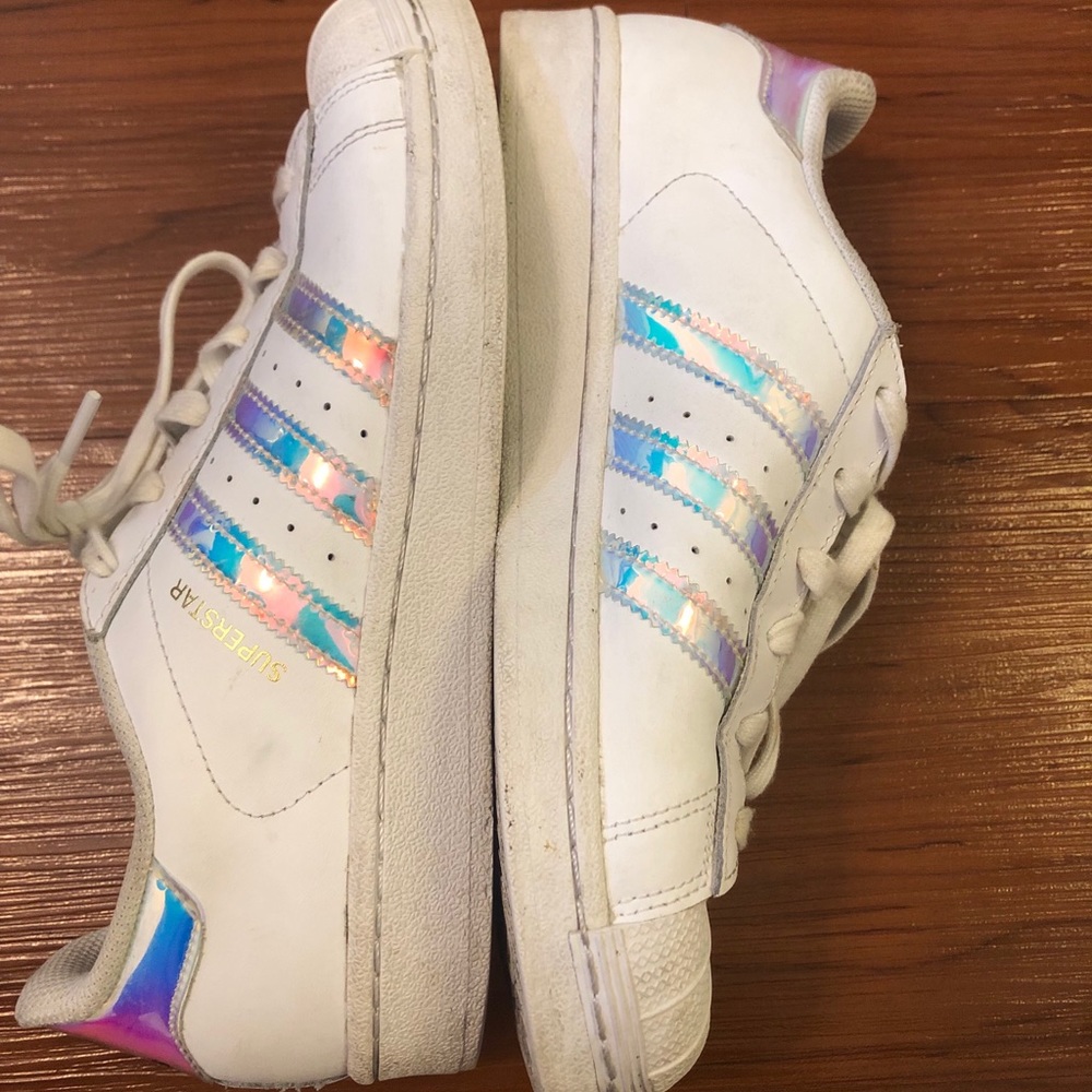 holographic adidas superstars